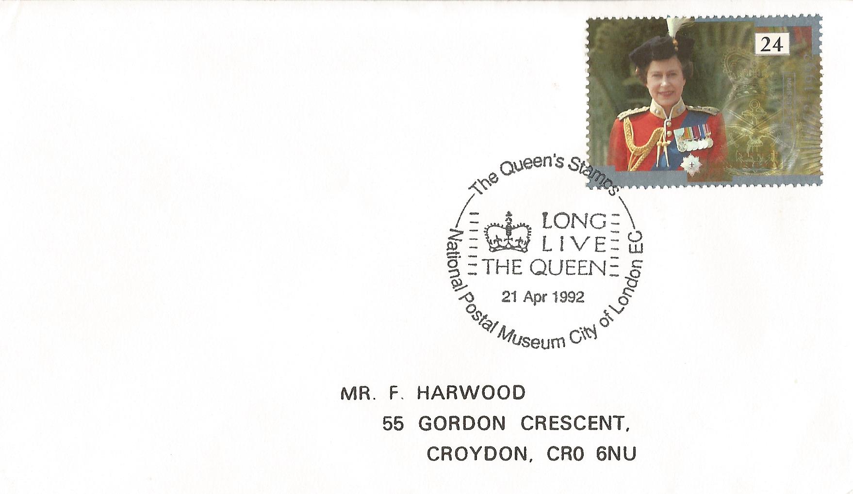 The Queen's Stamps Long Live The Queen National Postal Museum City of London EC_8413