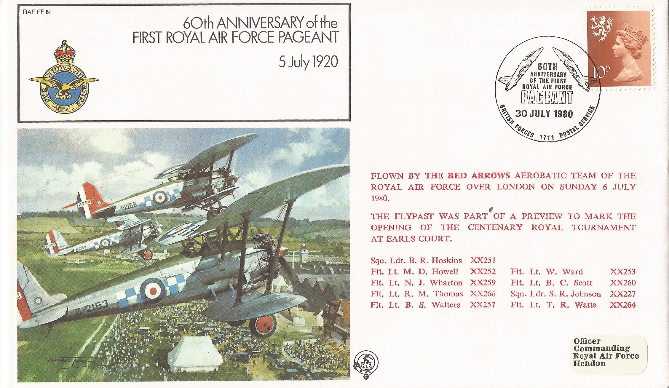 60th Anniversary of The First  Royal Air Force Pageant BFPS_4342