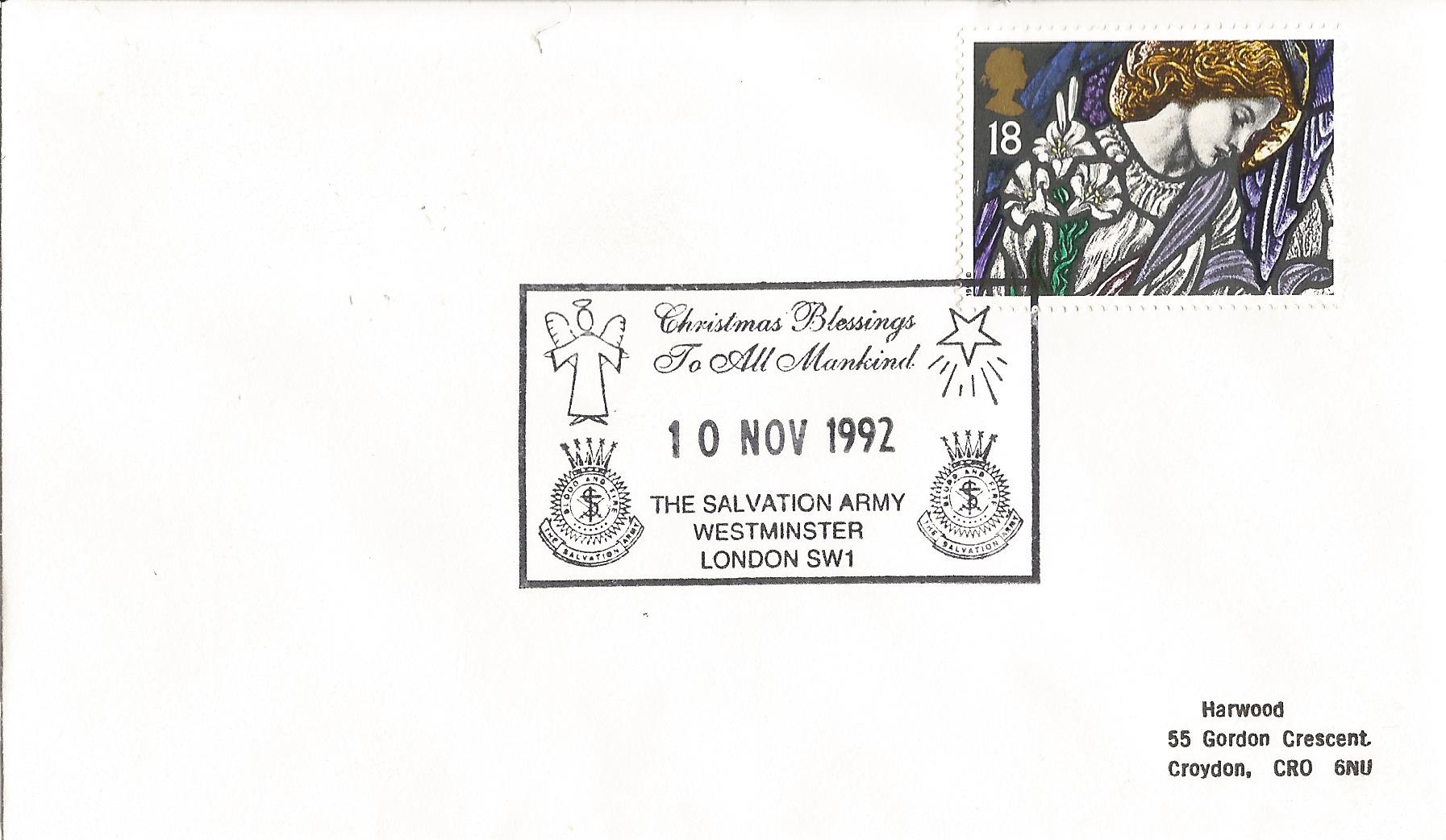 Christmas Blessings To All Mankind The Salvation Army Westminster London SW1_8638