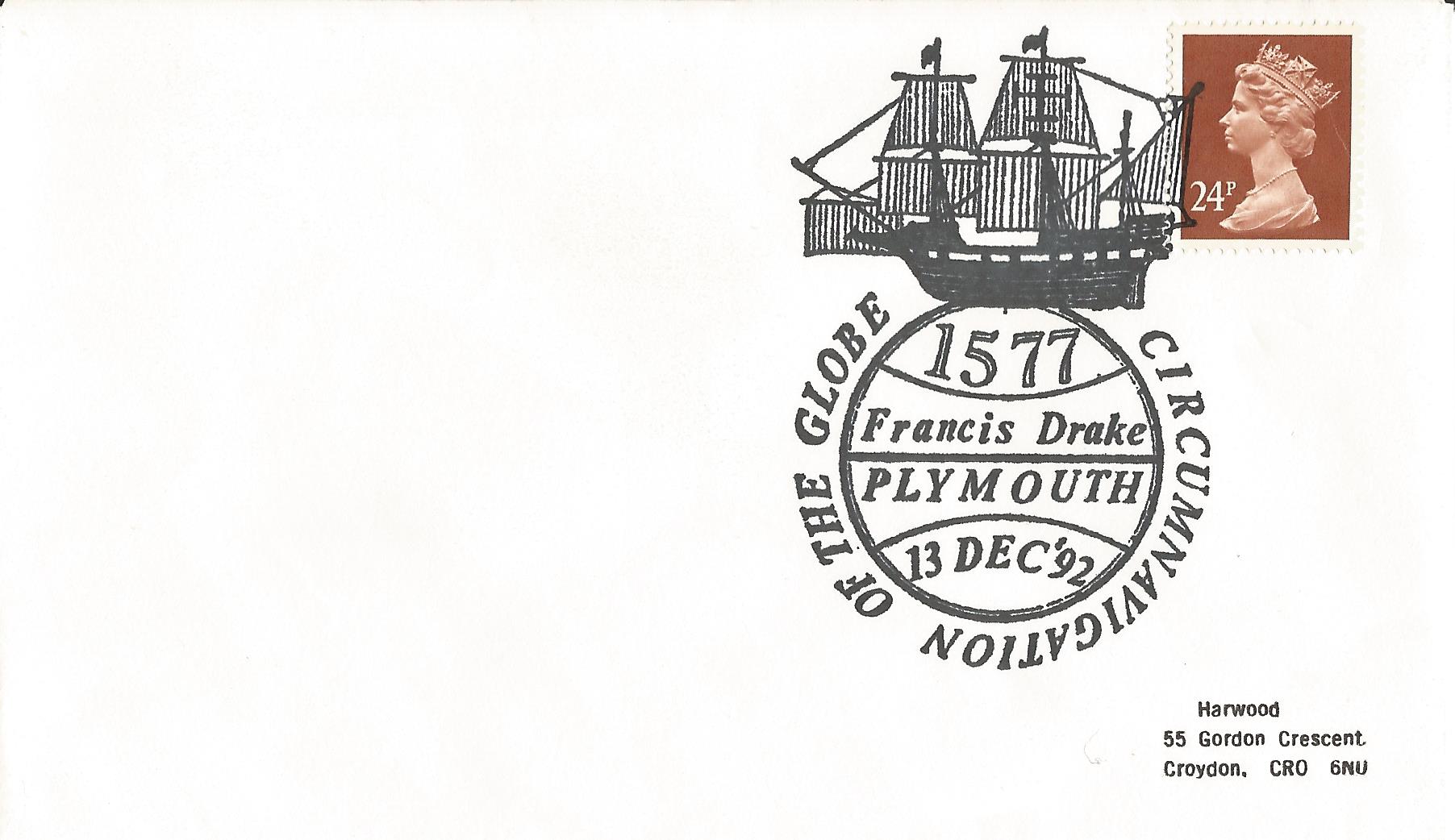 Circumnavigation of The Globe 1577 Francis Drake Plymouth_8653