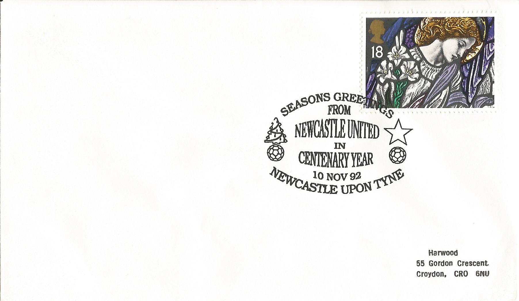 Seasons Greetings from Newcastle United FC in Centenary Year Newcastle Upon Tyne_8633