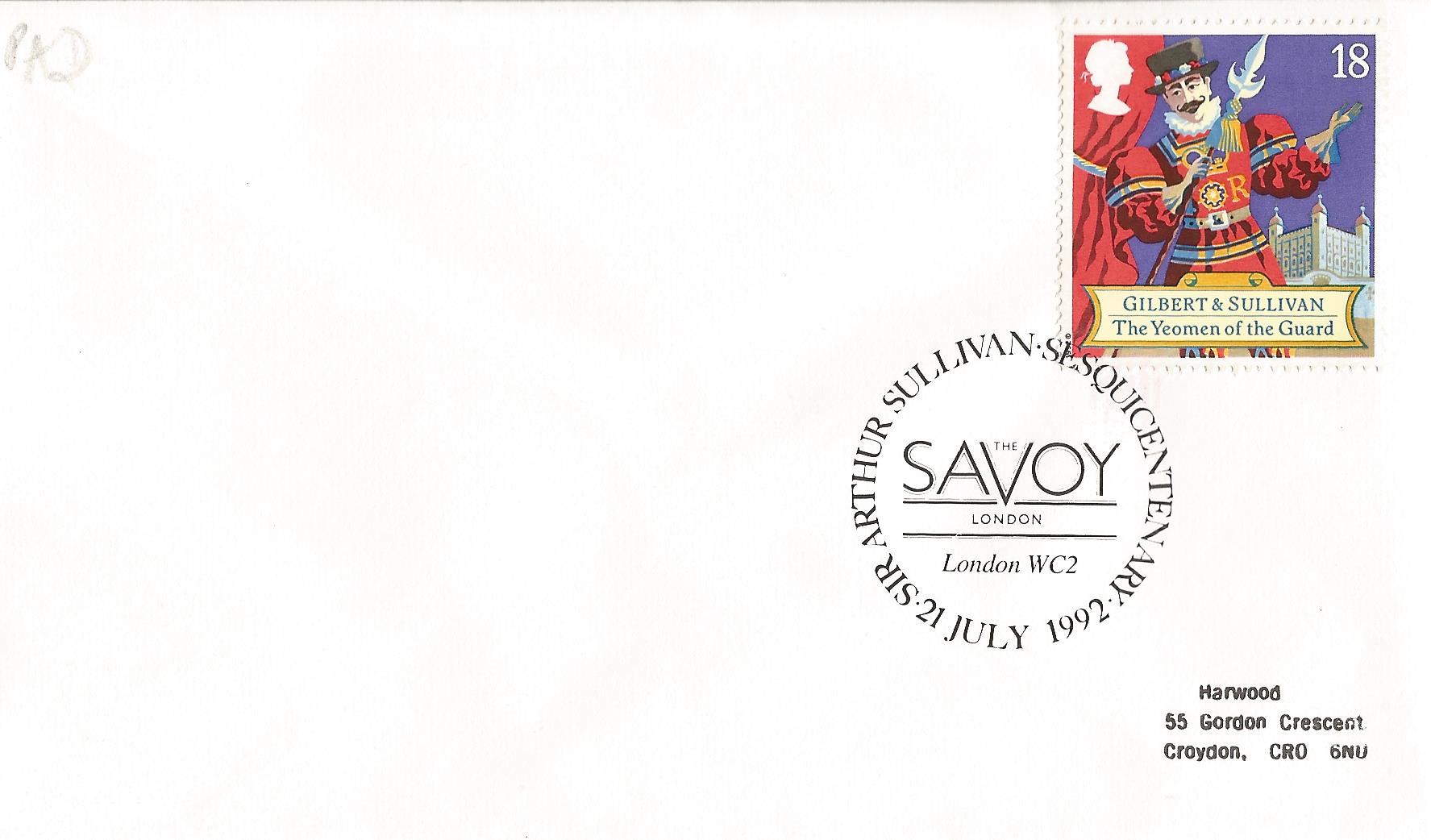 Sir Arthur Sullivan Sesquicentenary The Savoy London London WC2_8501 