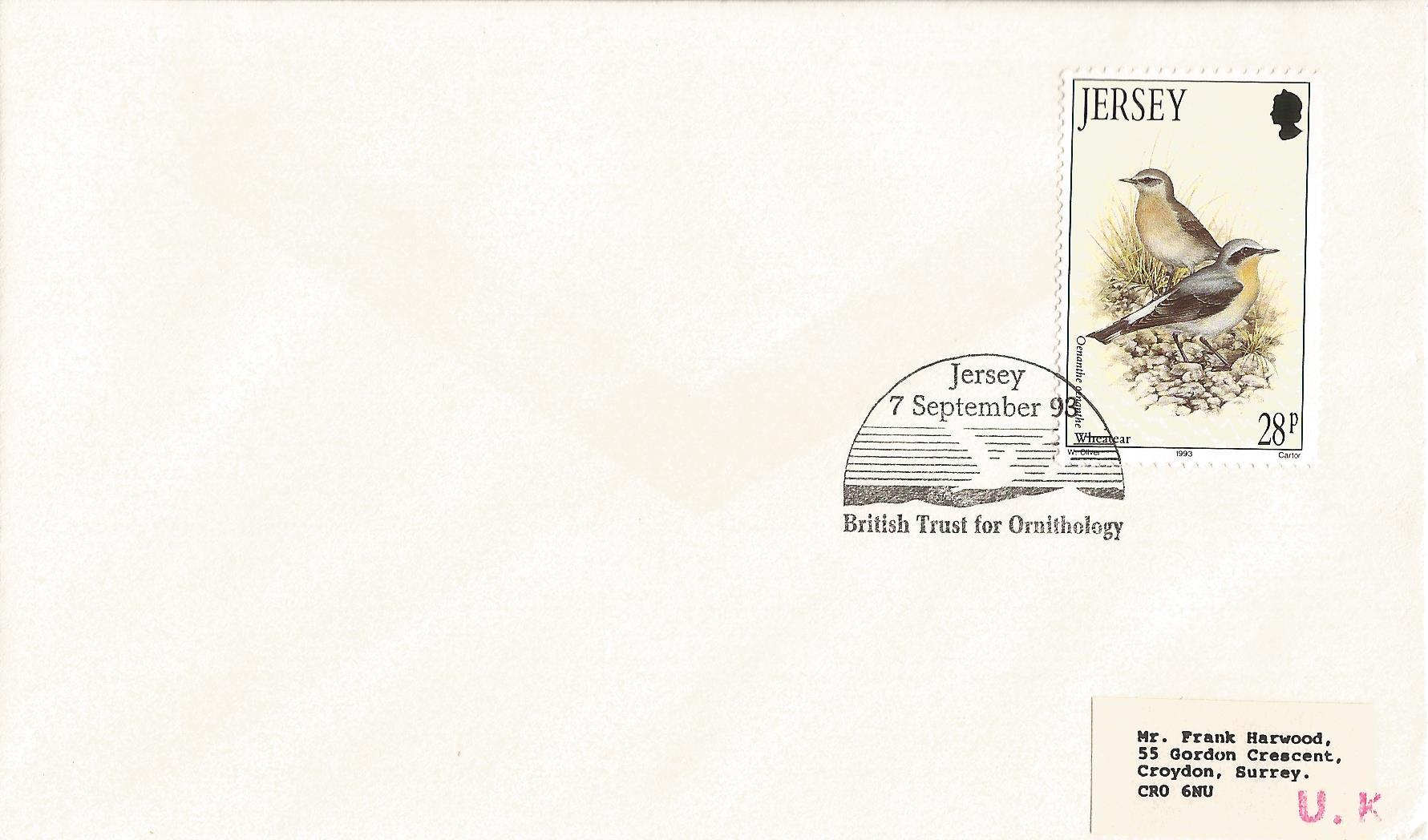 British Trust for Ornithology Jersey_J218