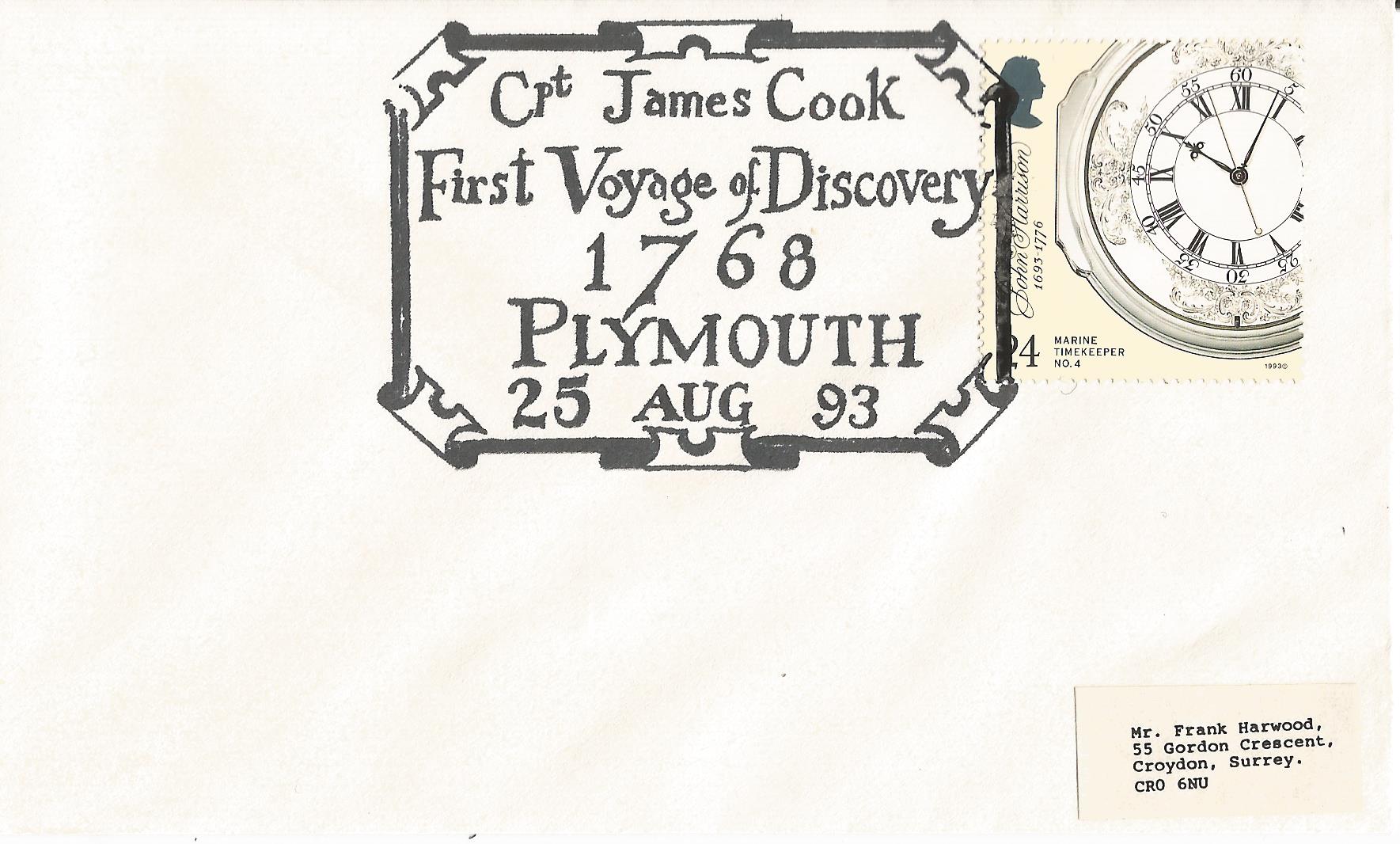 Cpt James Cook First Voyage of Discovery 1768 Plymouth_8919