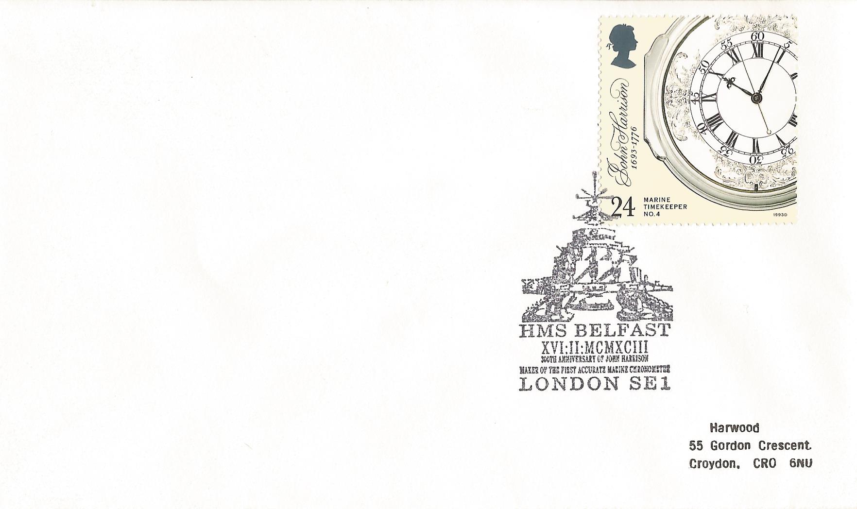 HMS Belfast 300th Anniversary of John Harrison Maker of the First Accurate Marine Chronometer London SE1_8693