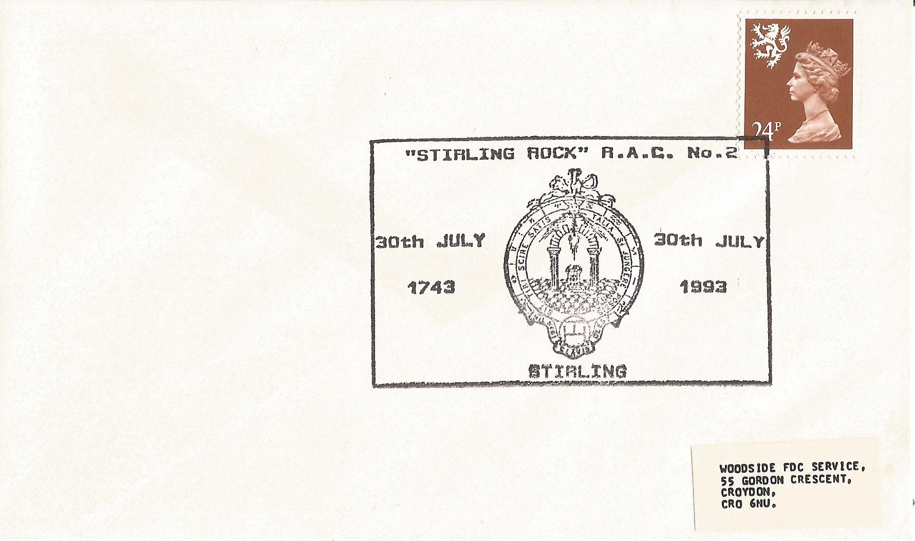 Stirling Rock R A C No 2 30th July 1743 30th July 1993 Stirling_8905