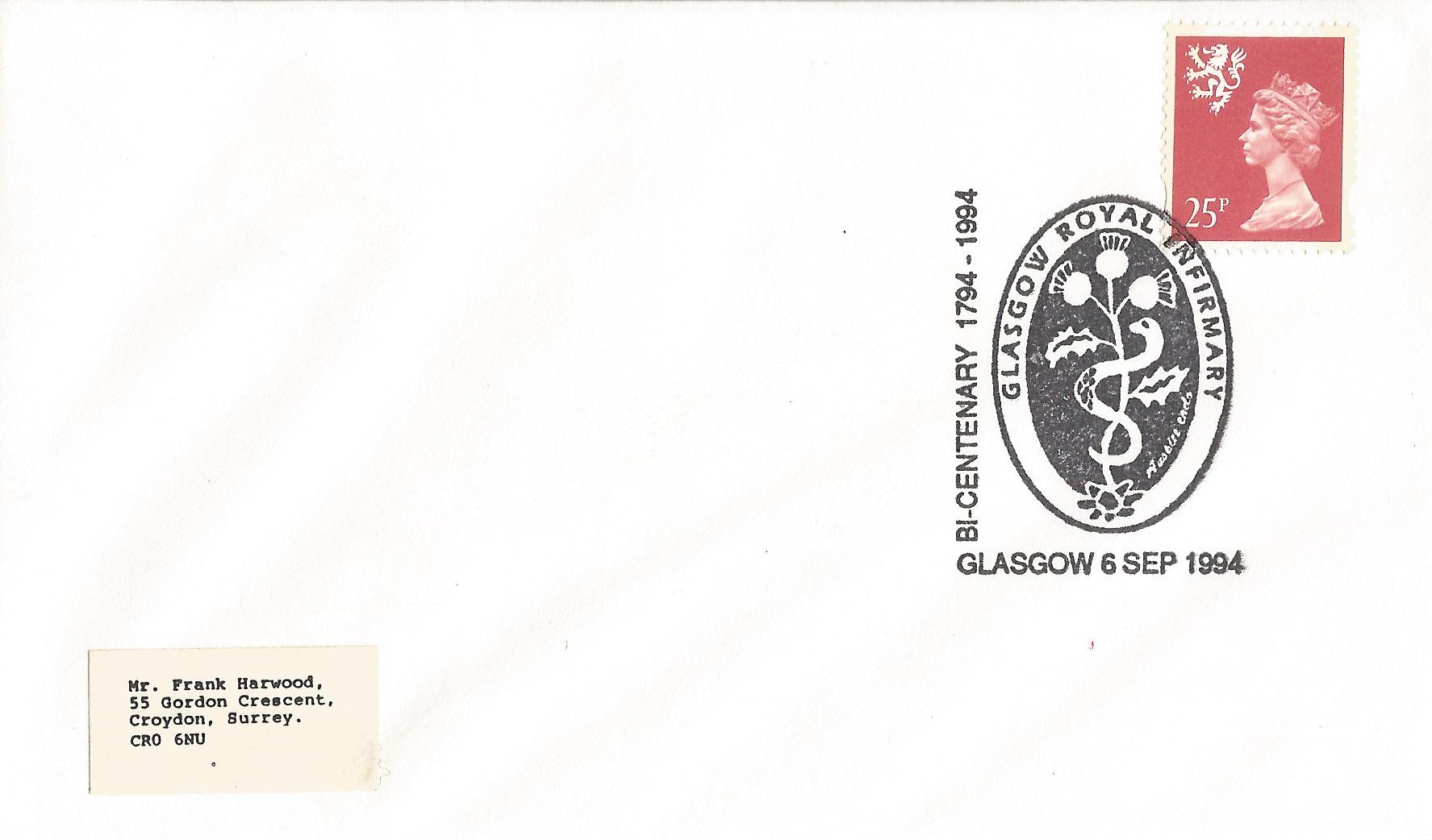 Bi-Centenary 1794 1994 Glasgow Royal Infirmary Glasgow_9338