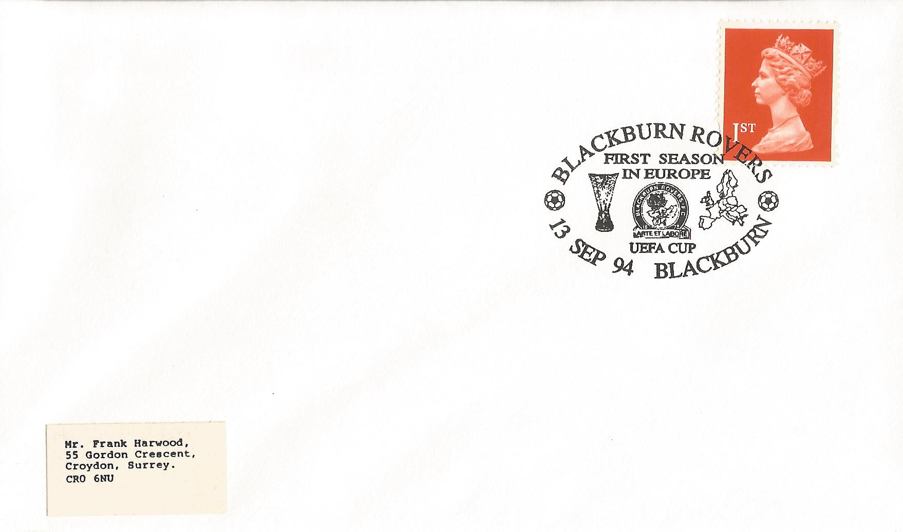 Blackburn Rovers First Season in Europe UEFA Cup Blackburn_9344