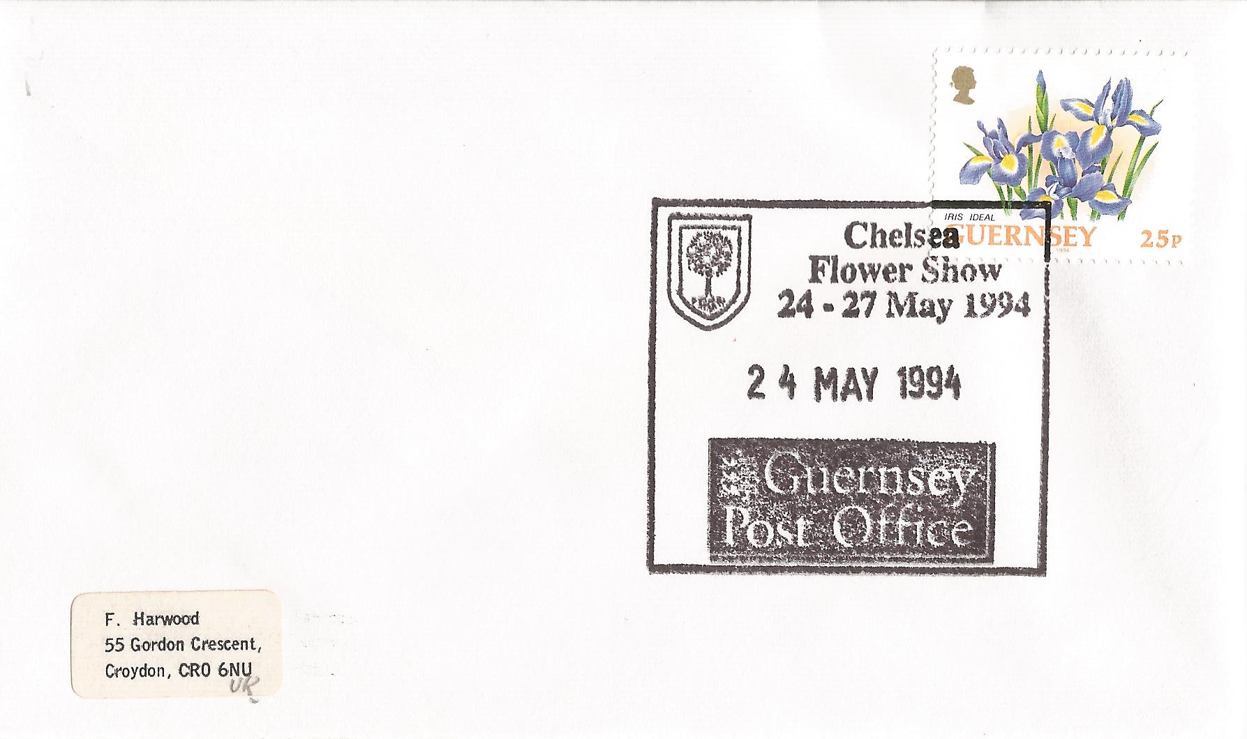Chelsea Flower Show 24-27 May 1994 Guernsey Post Office