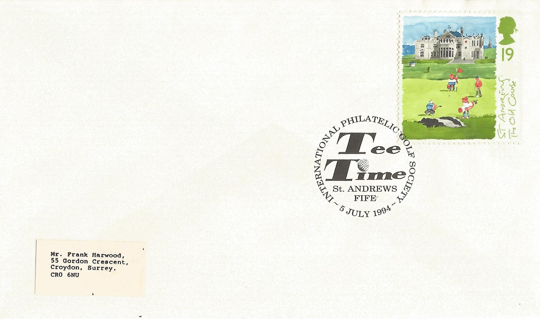 International Philatelic Golf Society Tee Time St Andrews Fife_9250