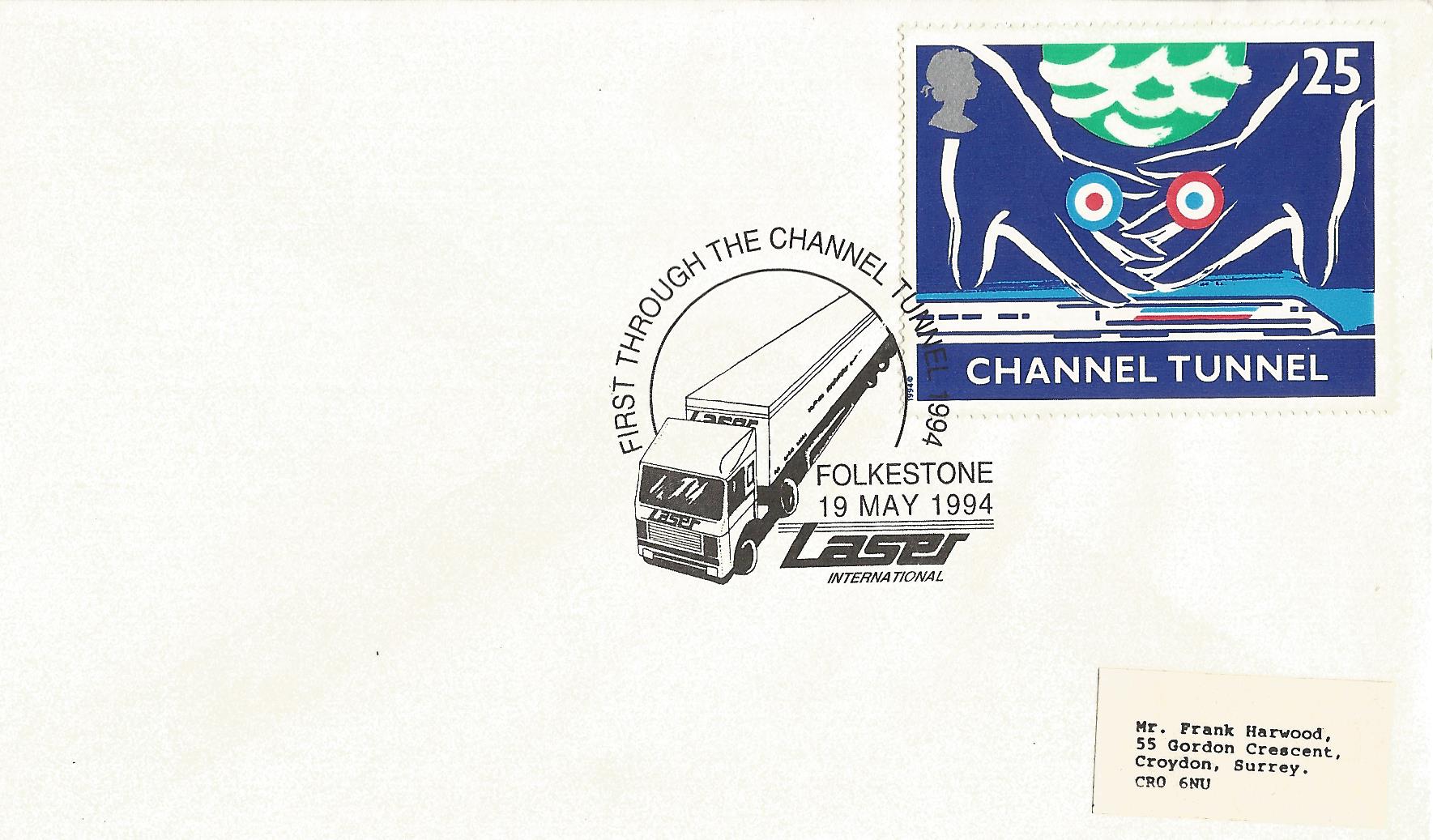 Laser International First Through The Channel Tunnel 1994 Folkestone_9162