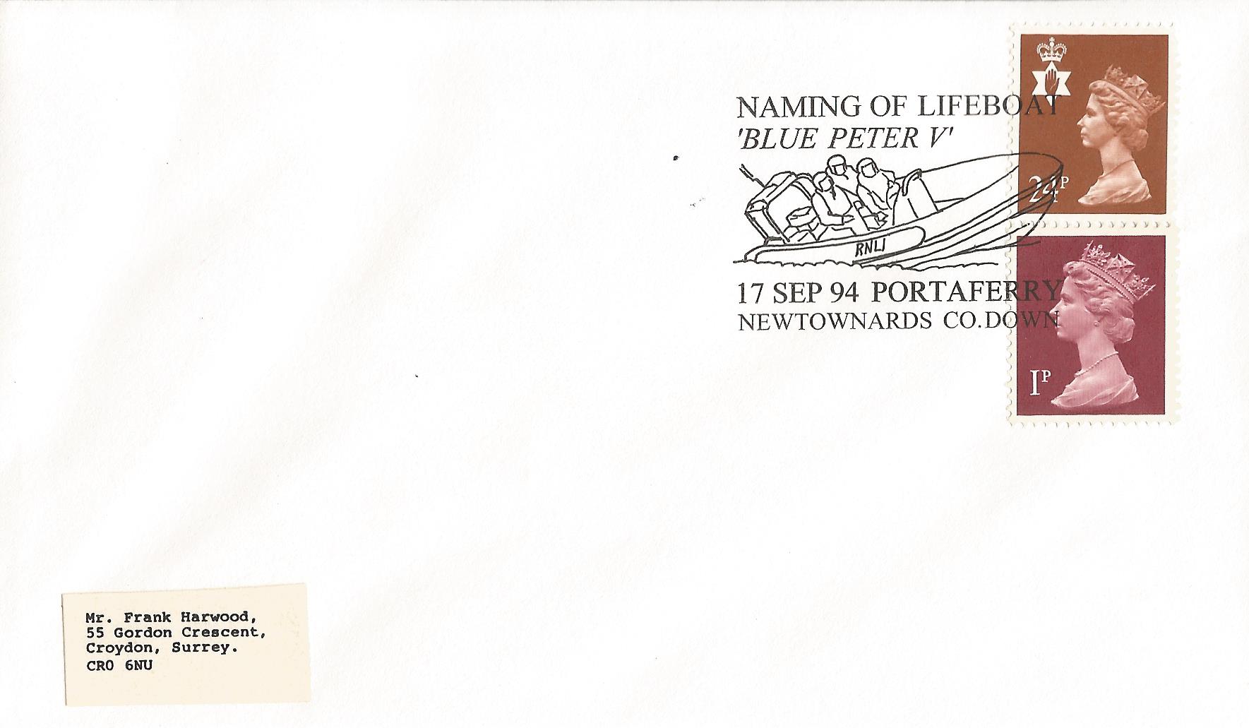 Naming of Lifeboat Blue Peter V Portaferry Newtonards Co. Down_9348