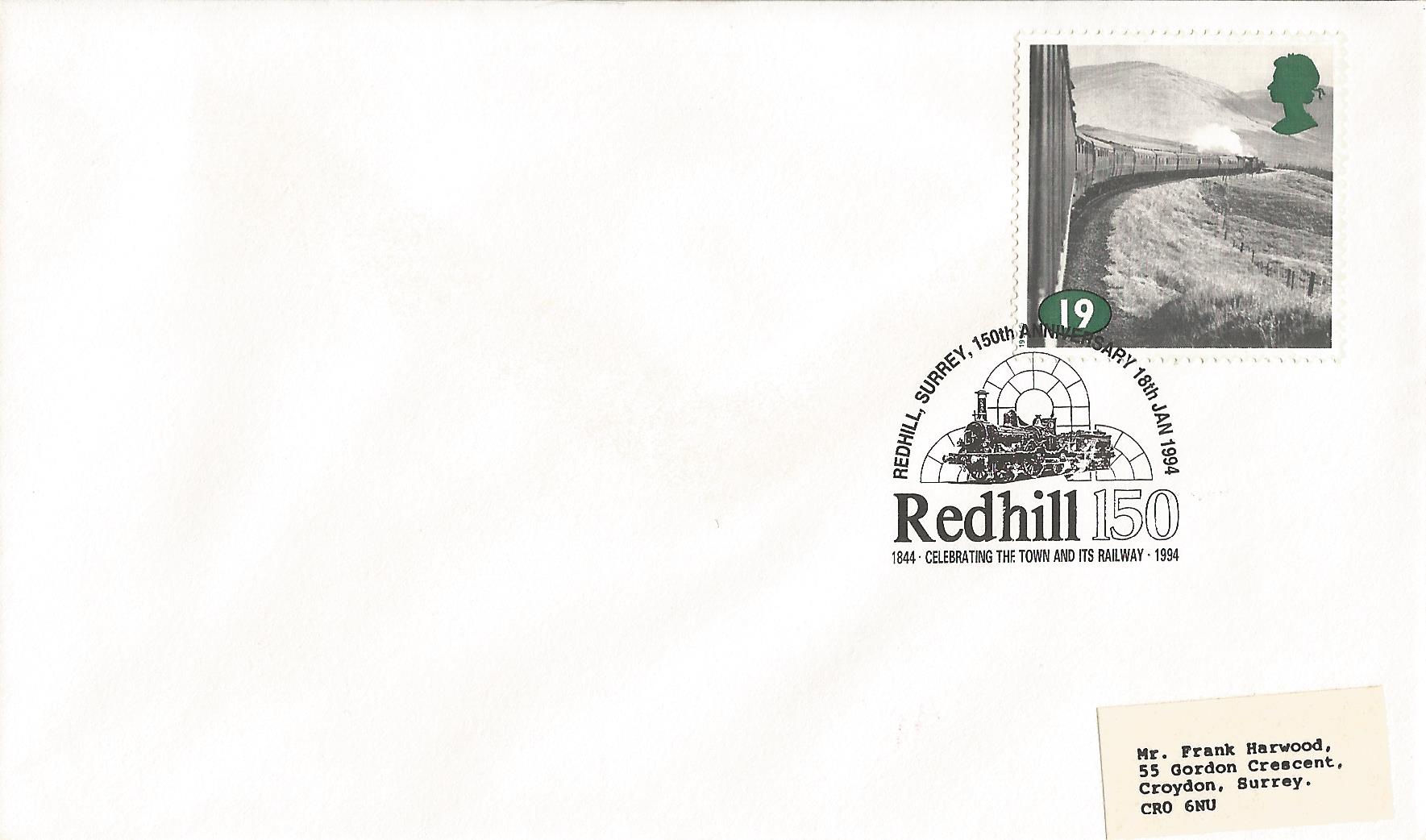 Redhill 150 1844 Celebrating the Town and its Railway 1994 150th Anniversary Redhill Surrey_9050