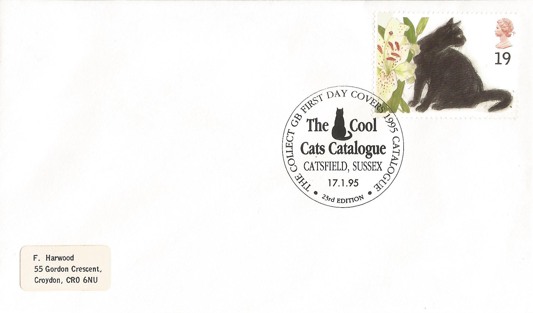 The Collect GB First Day Covers 1995 Catalogue 23rd Edition The Cool Cats Catalogue Catsfield Sussex_9430