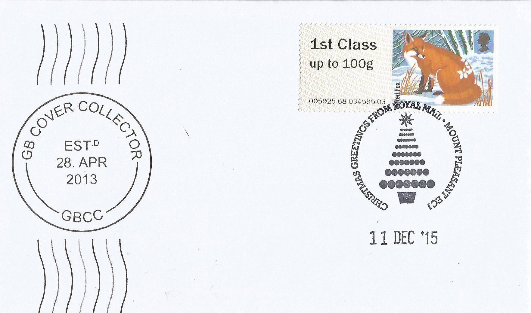 Christmas Greetings From Royal Mail Mount Pleasant EC1