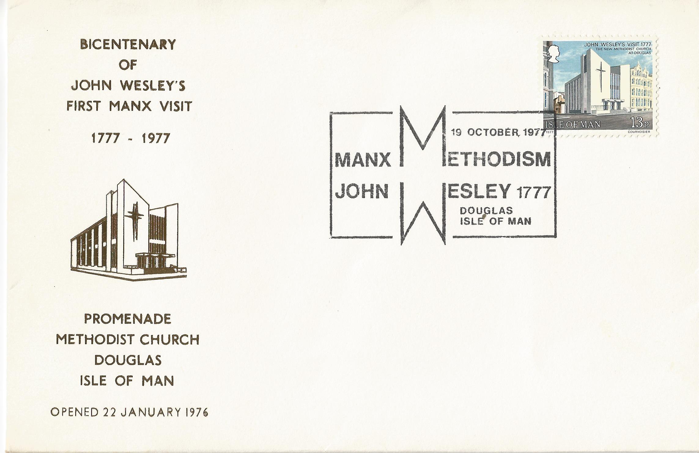 Manx Methodism John Wesley 1777 Douglas Isle of Man_M40