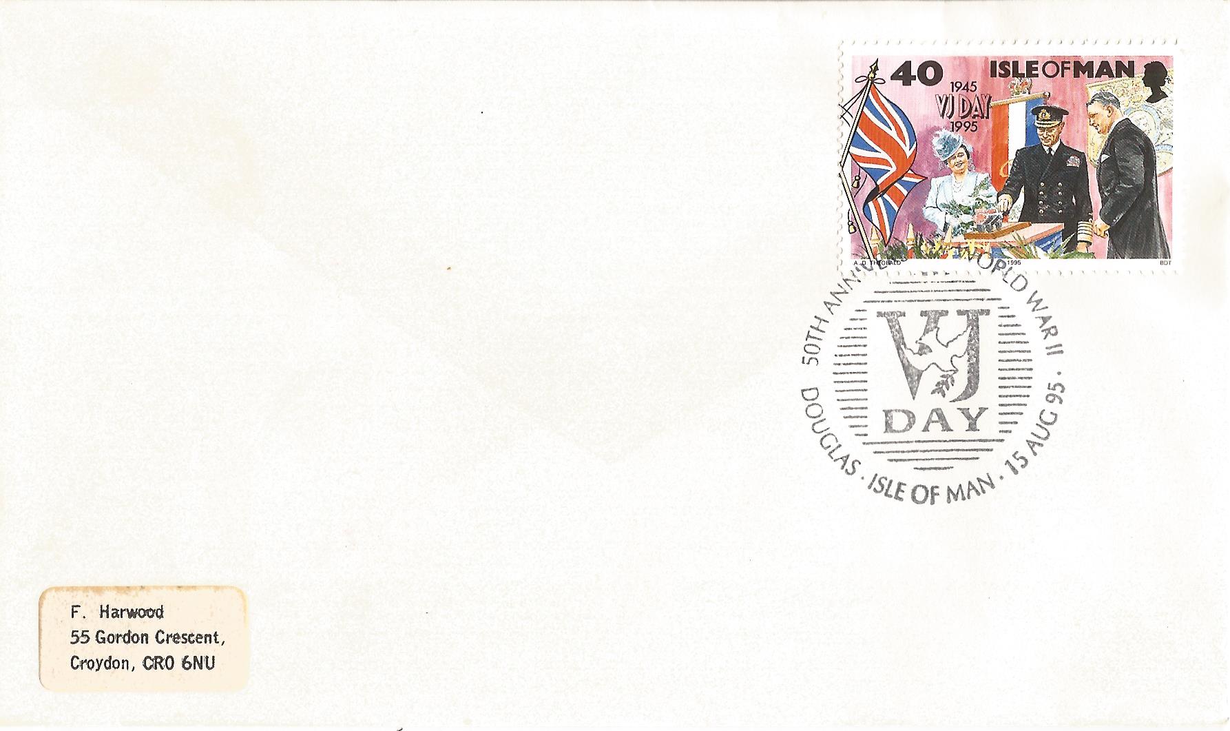50th Anniversary World War II VJ Day Douglas Isle of Man_M302