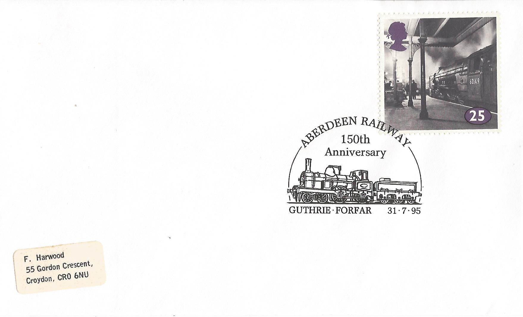 Aberdeen Railway 150th Anniversary Guthrie Forfar_9682
