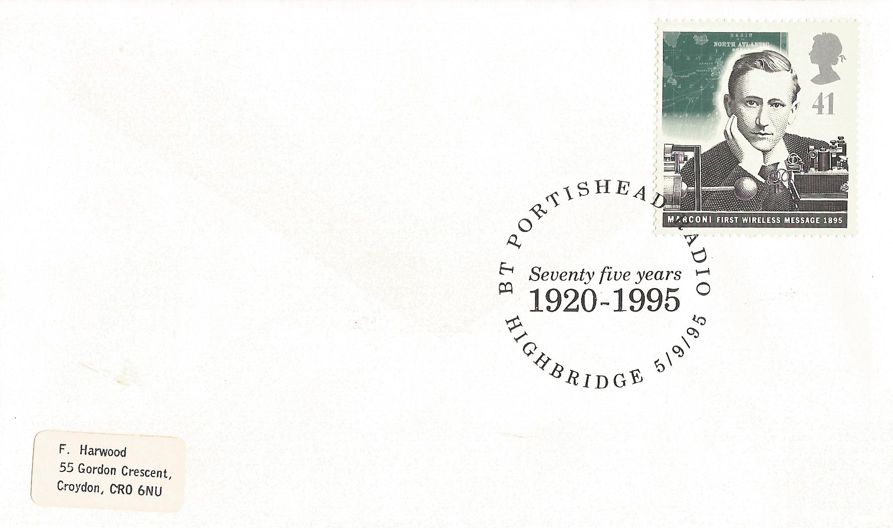 BT Portishead Radio Seventy five years 1920 - 1995 Highbridge_9750