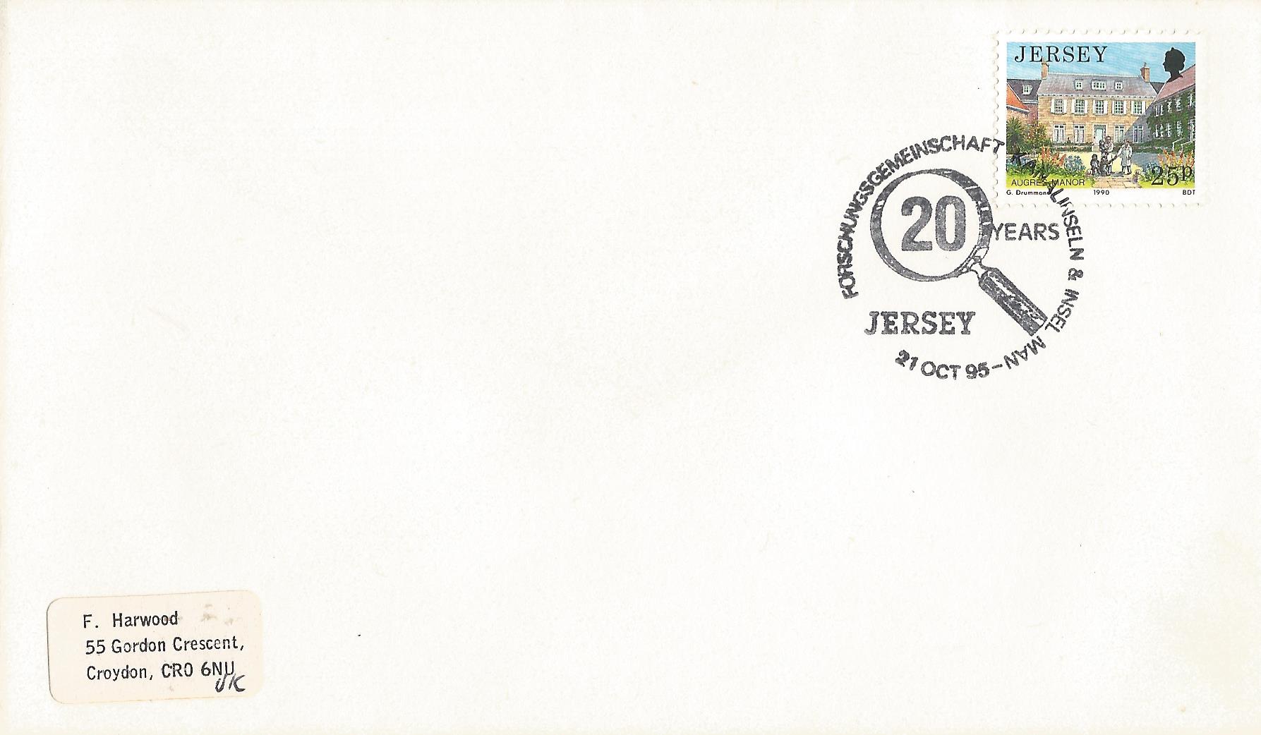 Forschungsgemeinschaft Kanalinseln & Insell Man 20Years Jersey_J229