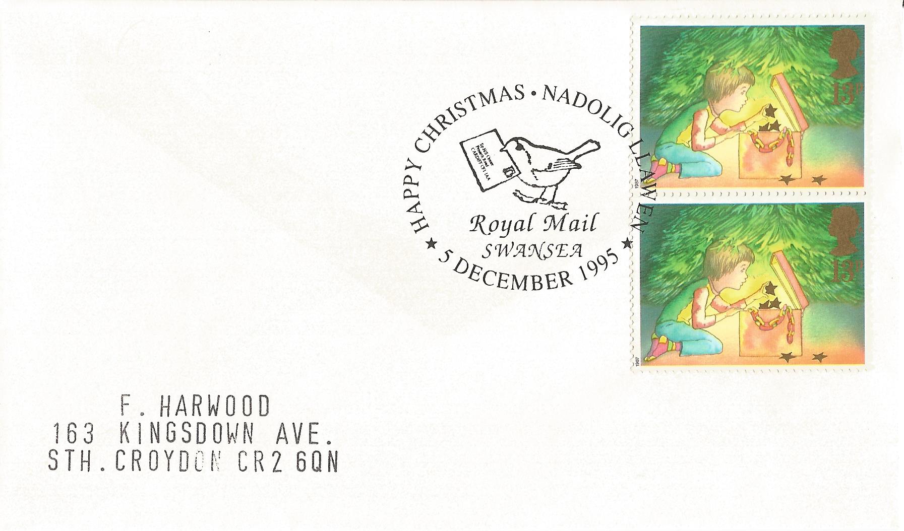 Happy Christmas Nadolig Llawen Royal Mail Swansea_9850