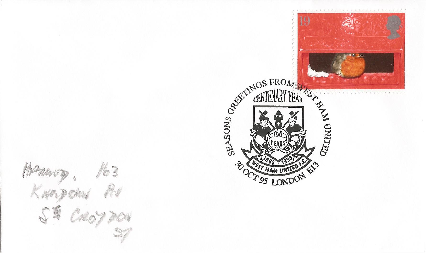 Seasons Greetings From West Ham United Centenary Year London E13_9813