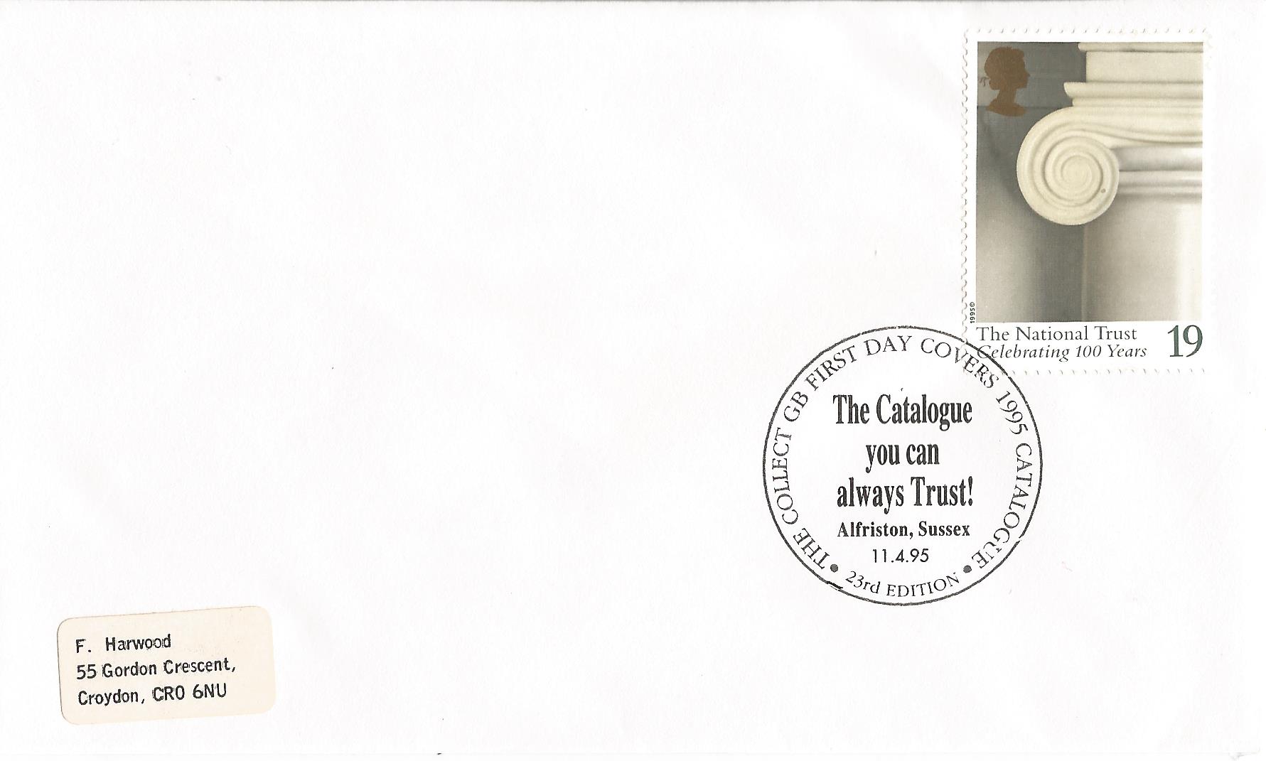The Collect GB First Day Covers 1995 Catalogue 23rd Edition The Catalogue you can always Trust Alfriston Sussex_9528