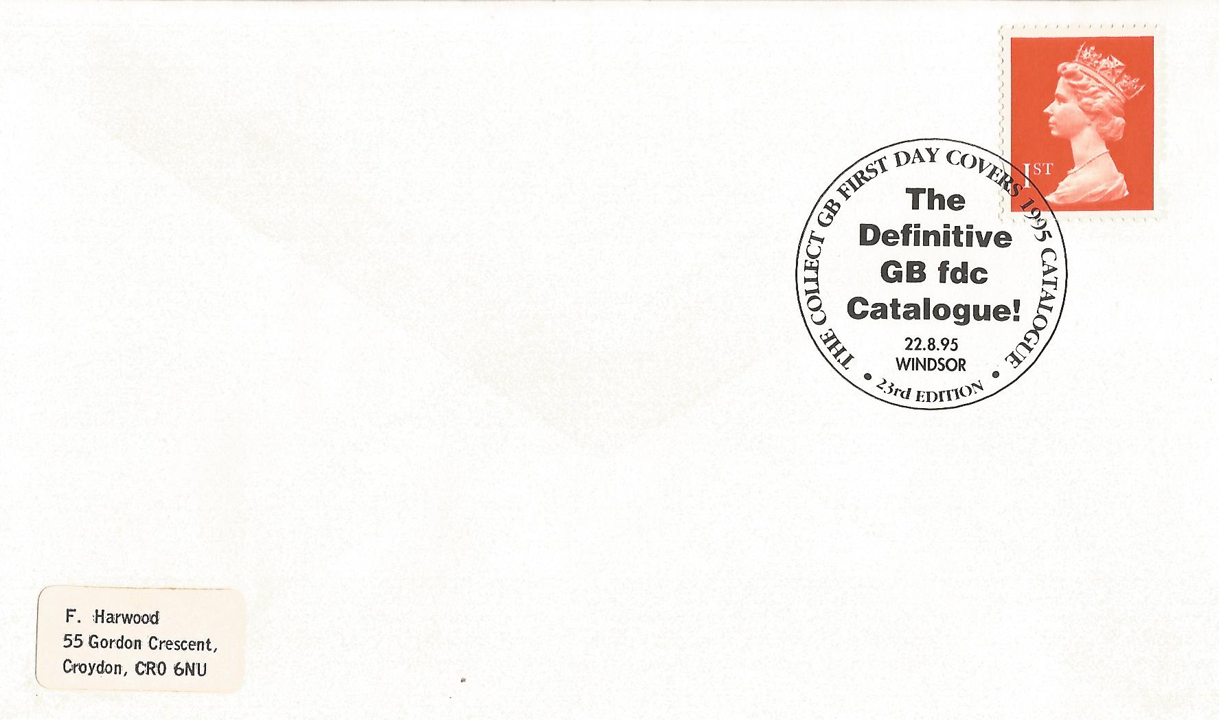 The Collect GB First Day Covers 1995 Catalogue 23rd Edition The Definitive GB fdc Catalogue! Windsor_9723