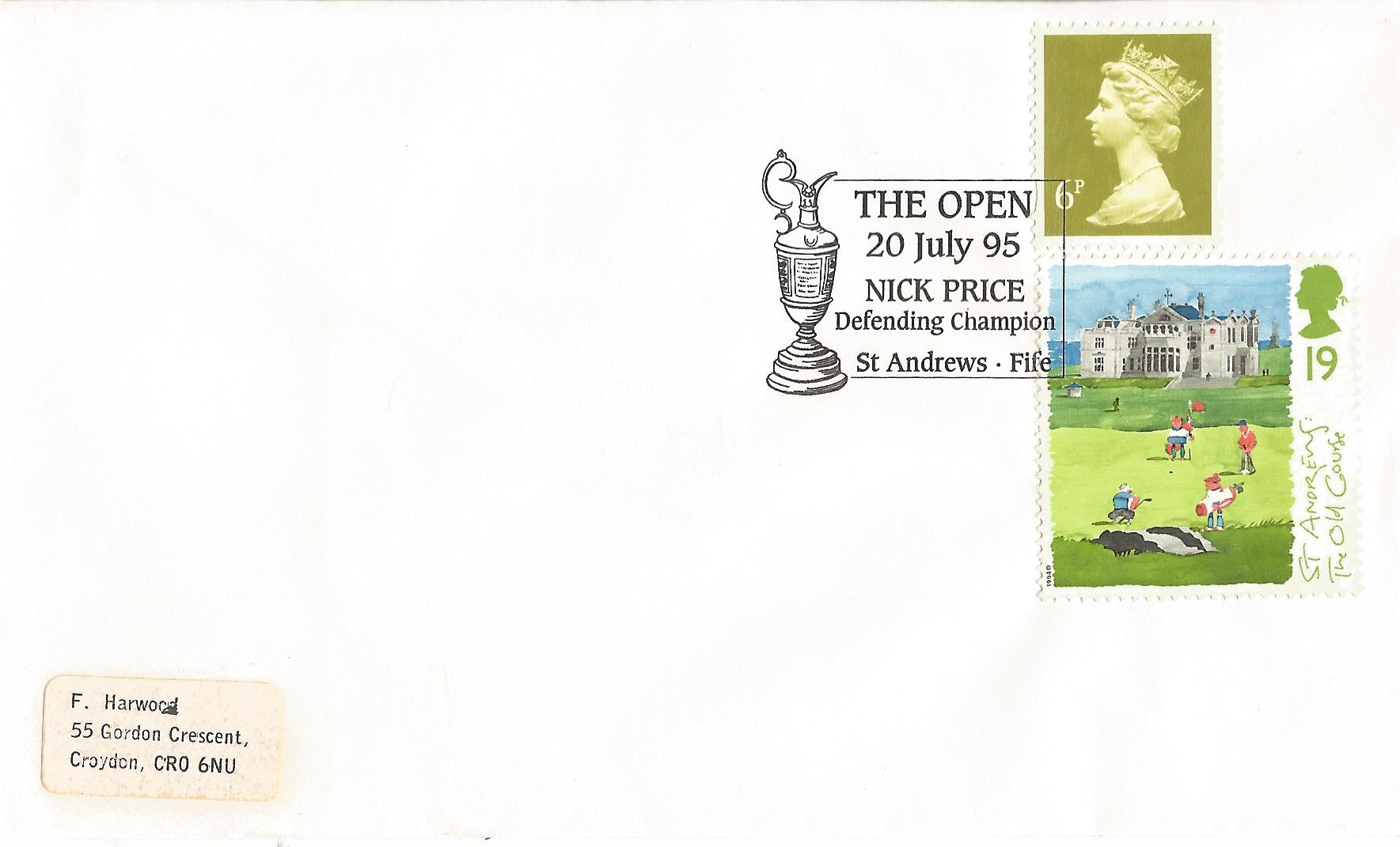 The Open Nick Price Defending Champion St Andrews Fife_9669