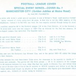 Manchester City FC 1923 50 Years at Maine Road 1973 Manchester City V Manchester United Manchester_2452 - Image 2