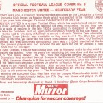 Manchester United Centenary Season Versus Manchester City Manchester_3680 - Image 2