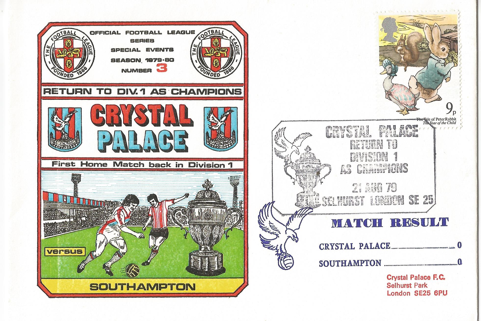 Crystal Palace Return to Division 1 as Champions Selhurst London SE25_3954