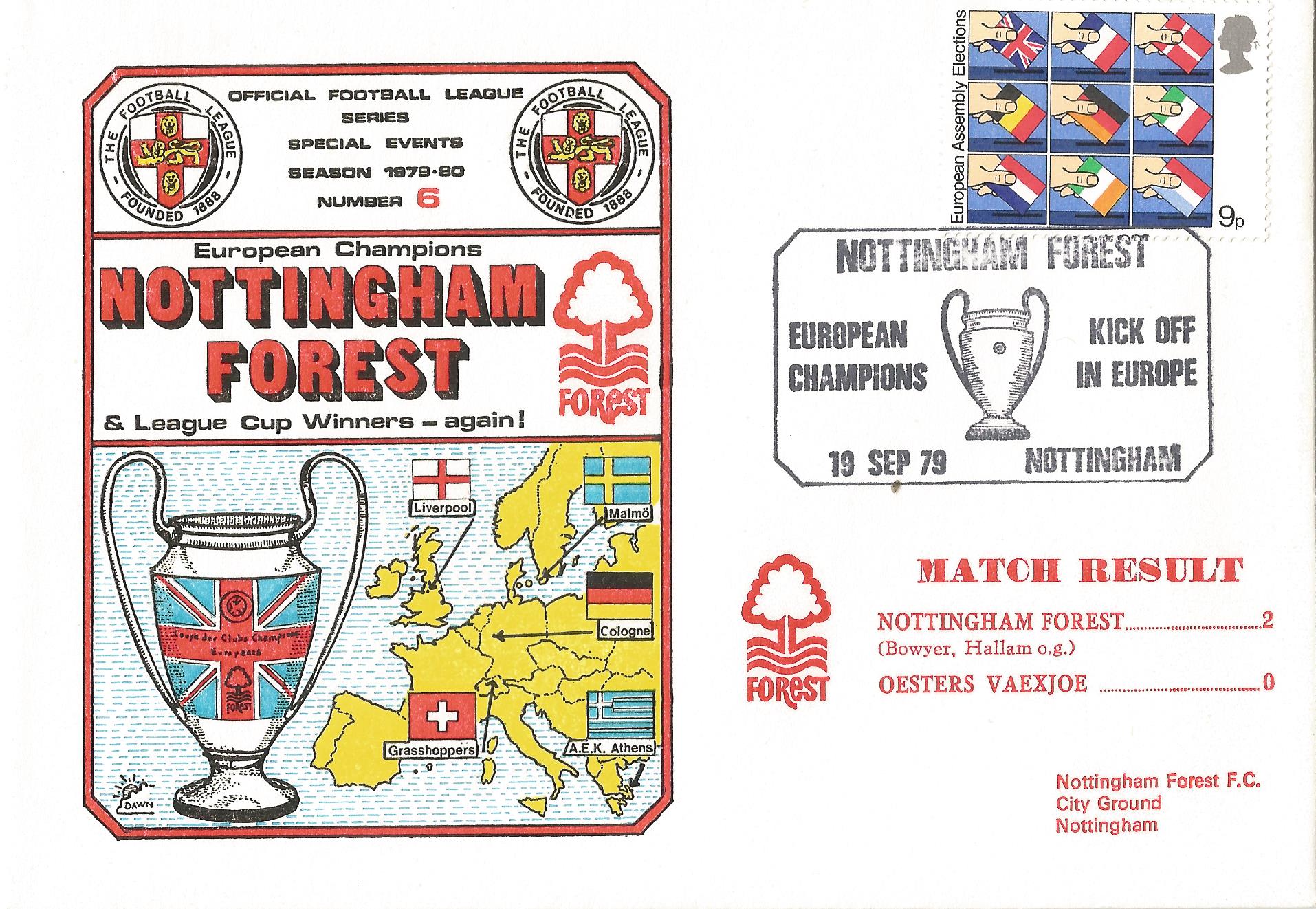 Nottingham Forest European Champions Kick Off in Europe Nottingham_4002