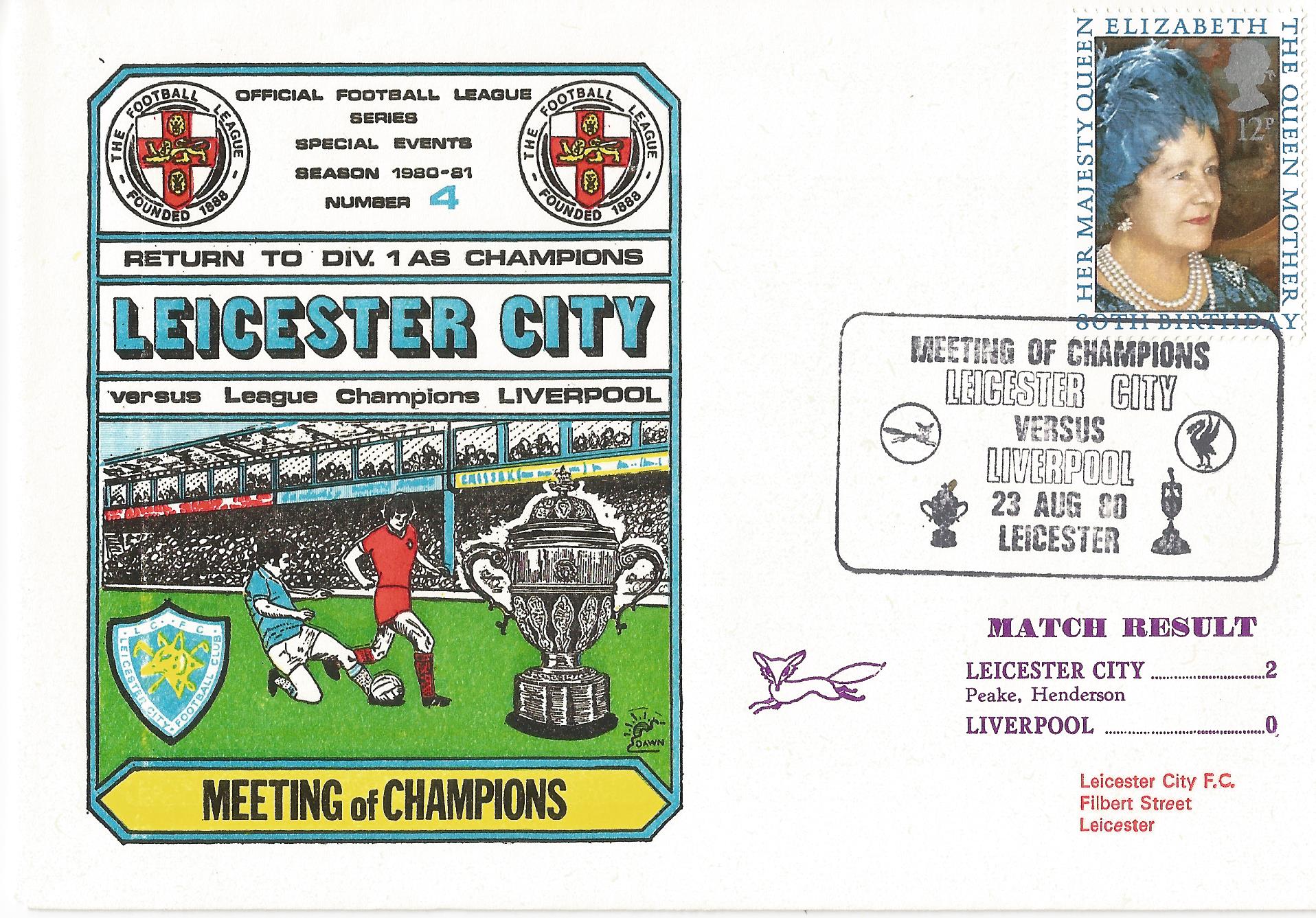Meeting of Champions Leicester City Versus Liverpool Leicester_4409