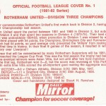 Rotherham United Division 3 Champions First Match Back in Division 2 Rotherham S Yorkshire_4908 - Image 2