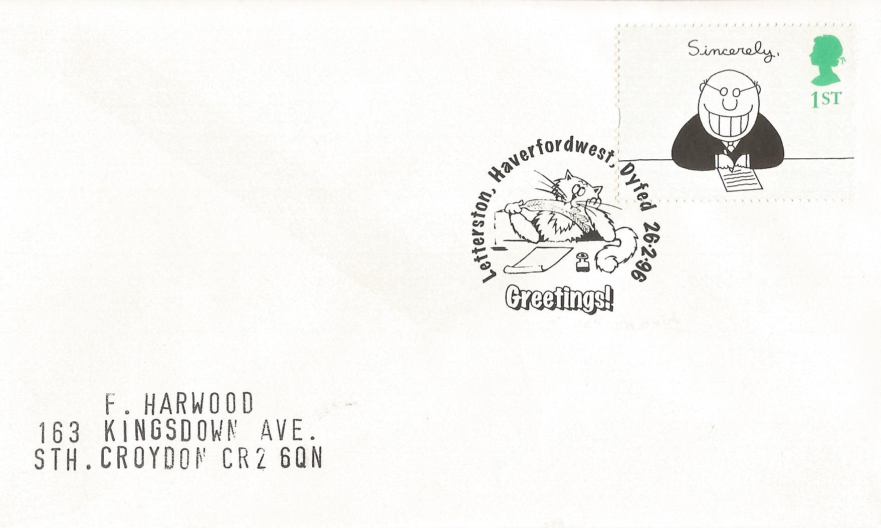 Greetings Letterston Haverdfordwest Dyfed_9916