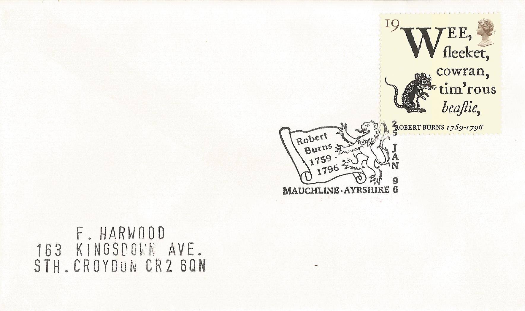 Robert Burns 1759 1796 Mauchline Ayrshire_9887