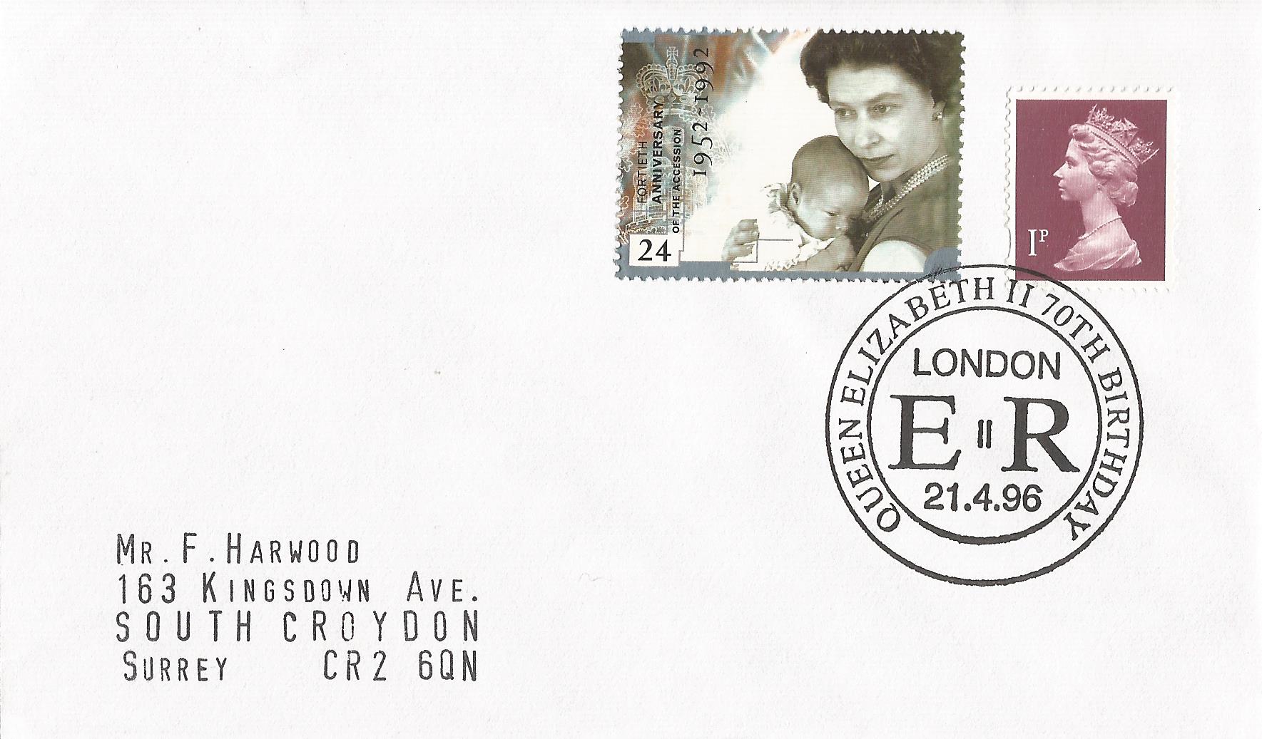 Queen Elizabeth II 70th Birthday E II R London_9993