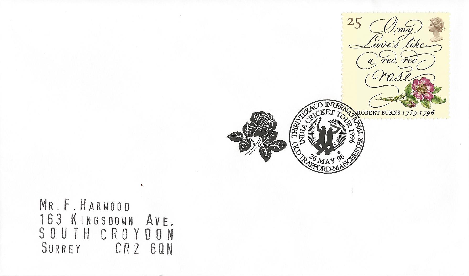 Third Texaco International India Cricket Tour 1996 Old Trafford Manchester_10015