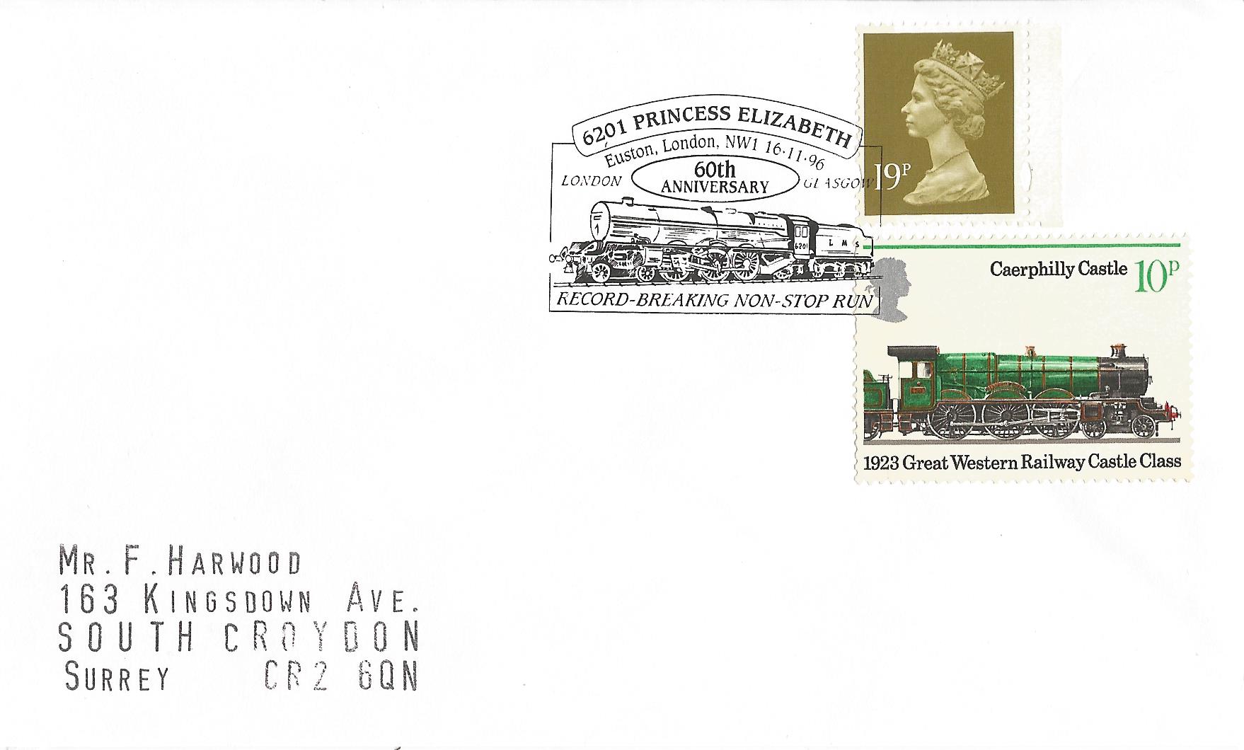 6201 Princess Elizabeth 60th Anniversary Record Breaking Non Stop Run Euston London NW1_10379