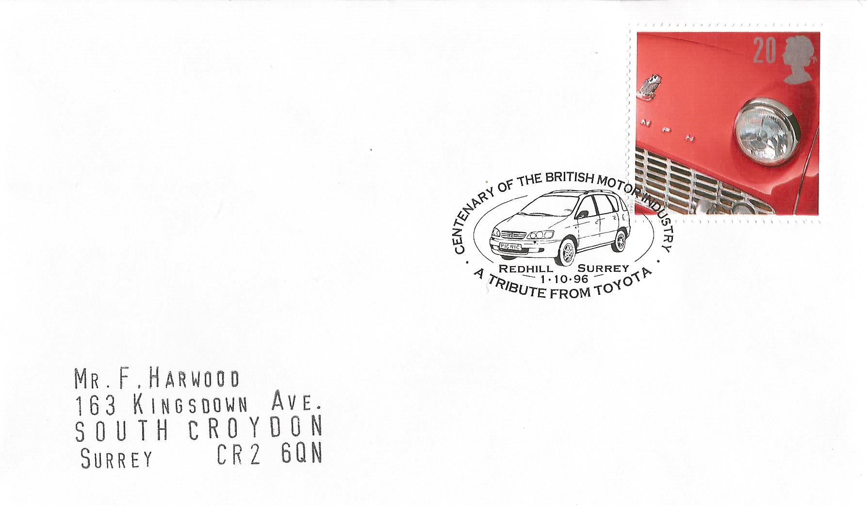 Centenary of the British Motor Industry A Tribute from Toyota Redhill Surrey_10329