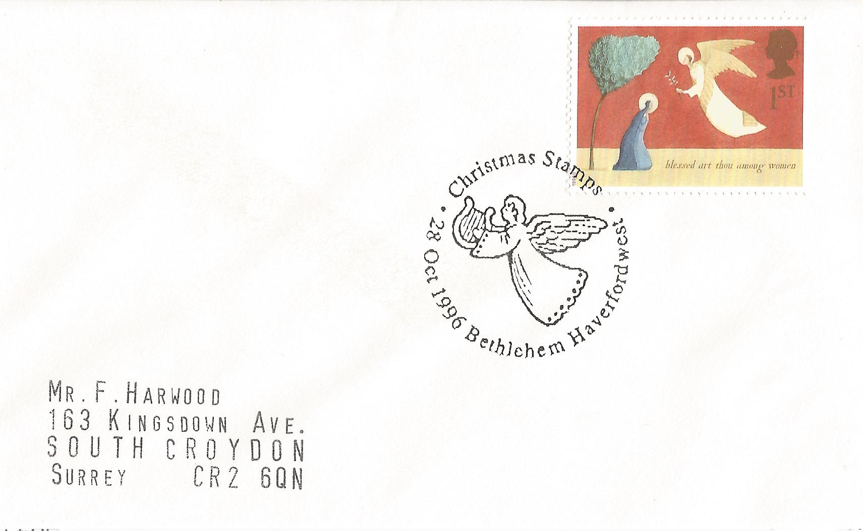 Christmas Stamps Bethlehem Haverfordwest_10359