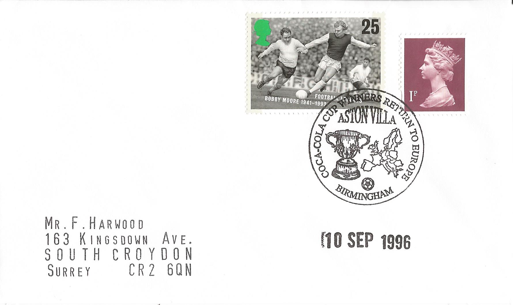 Coca Cola Cup Winners Return to Europe Aston Villa Birmingham_10286 
