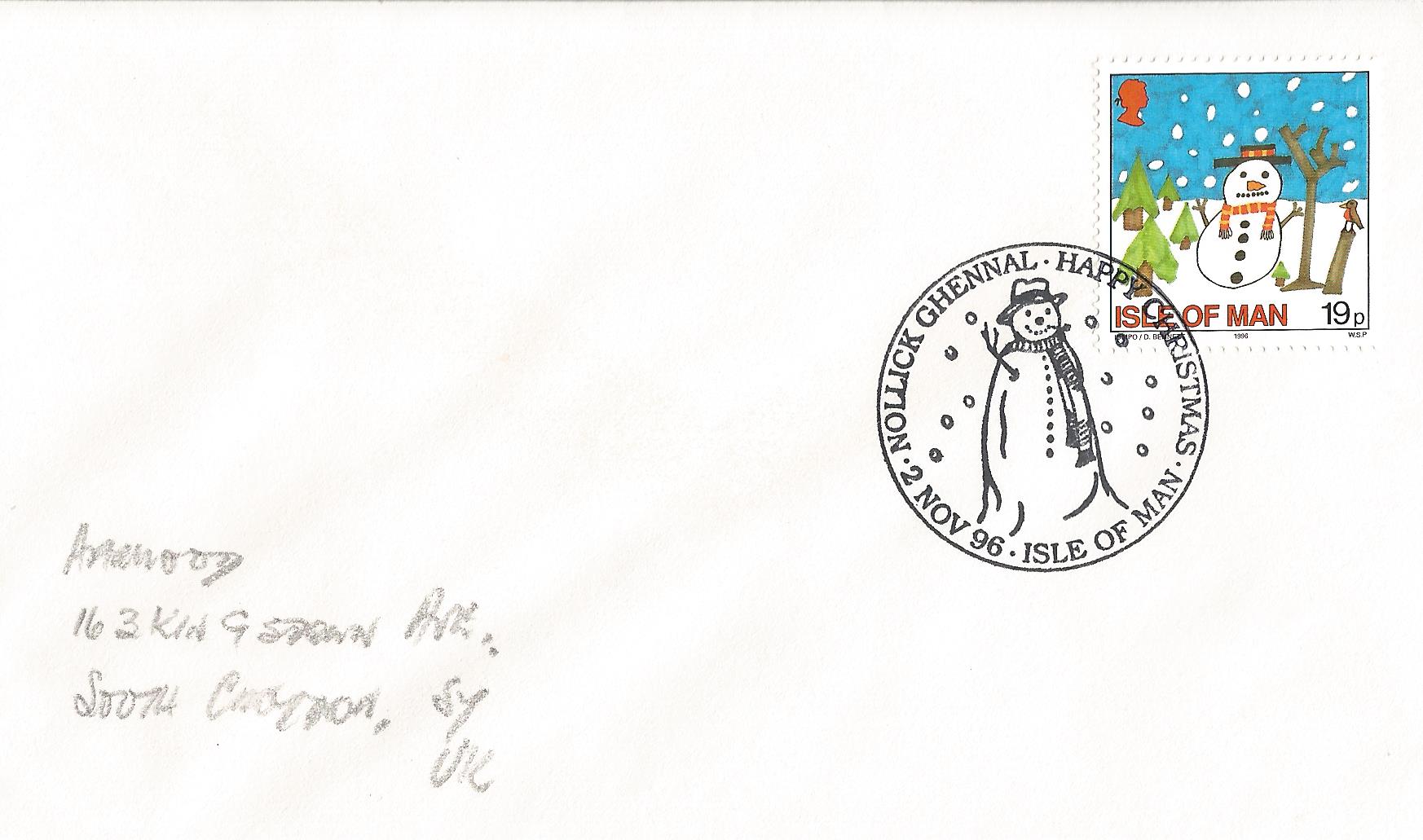 Nollick Ghennal Happy Christmas Isle of Man_M329