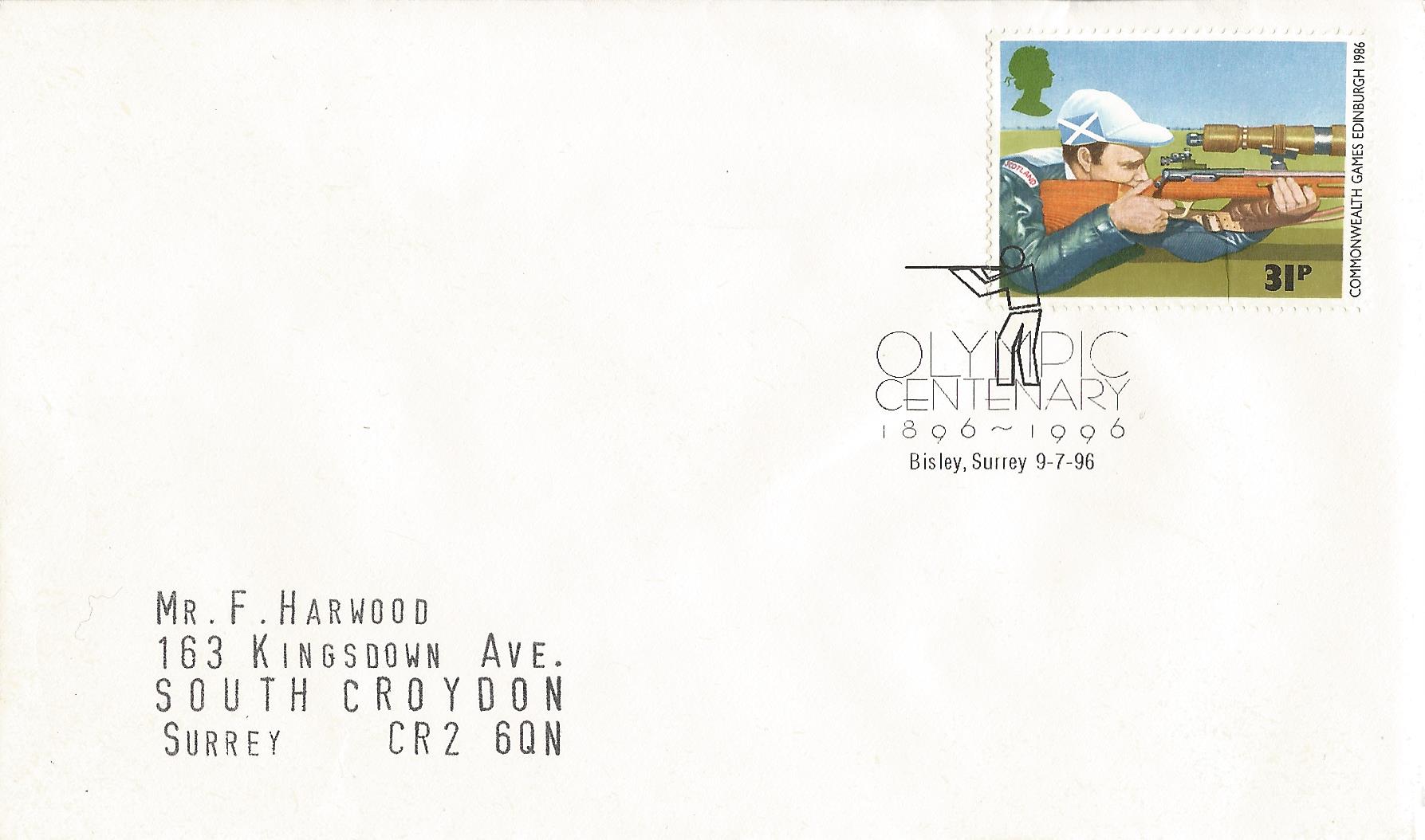 Olympic Centenary 1896-1996 Bisley Surrey_10169