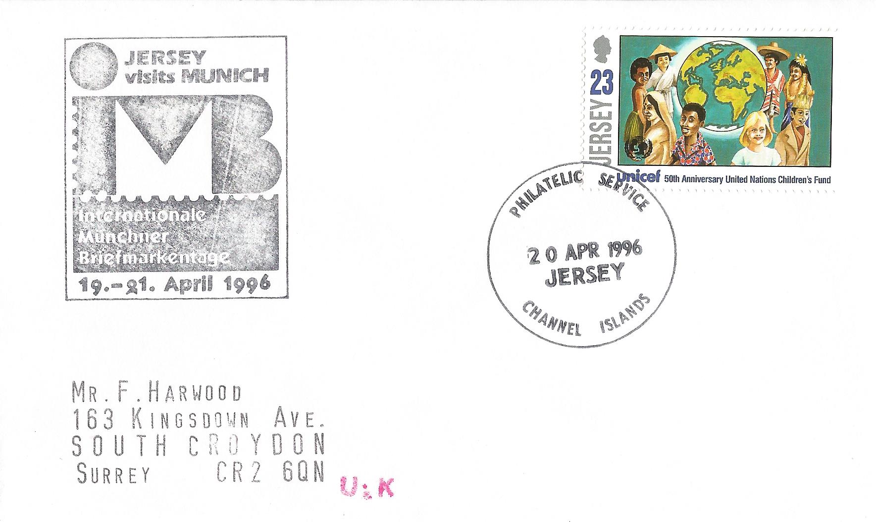 Philatelic Service Jersey Channel Islands_J234
