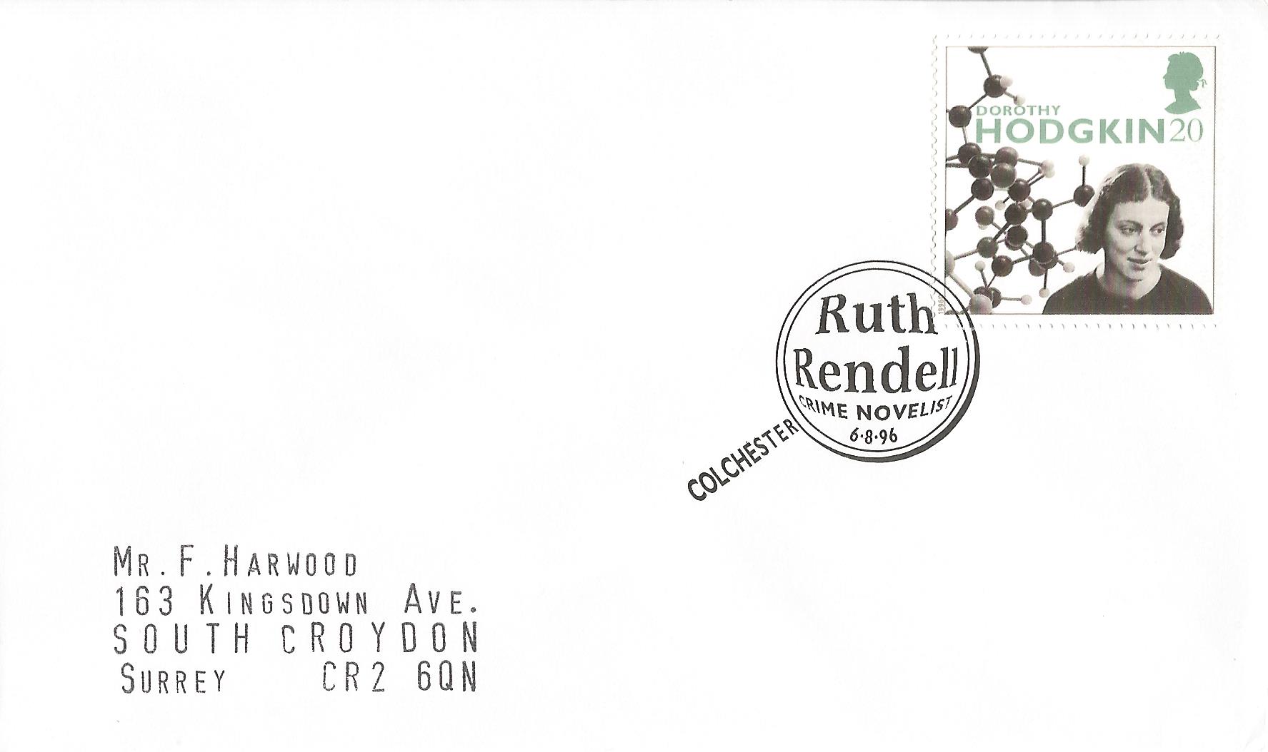 Ruth Rendell Crime Novelist Colchester_10241