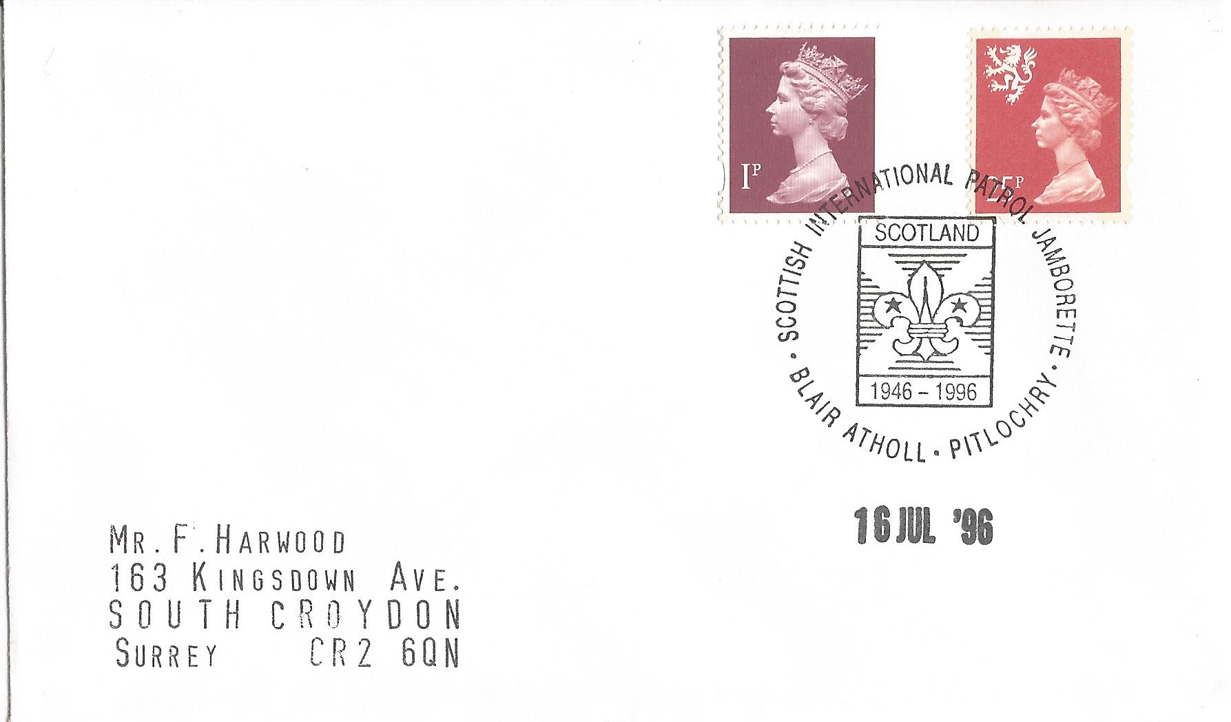 Scottish International Patrol Jamborette Scotland 1946-1996 Blair Atholl Pitlochry_10198