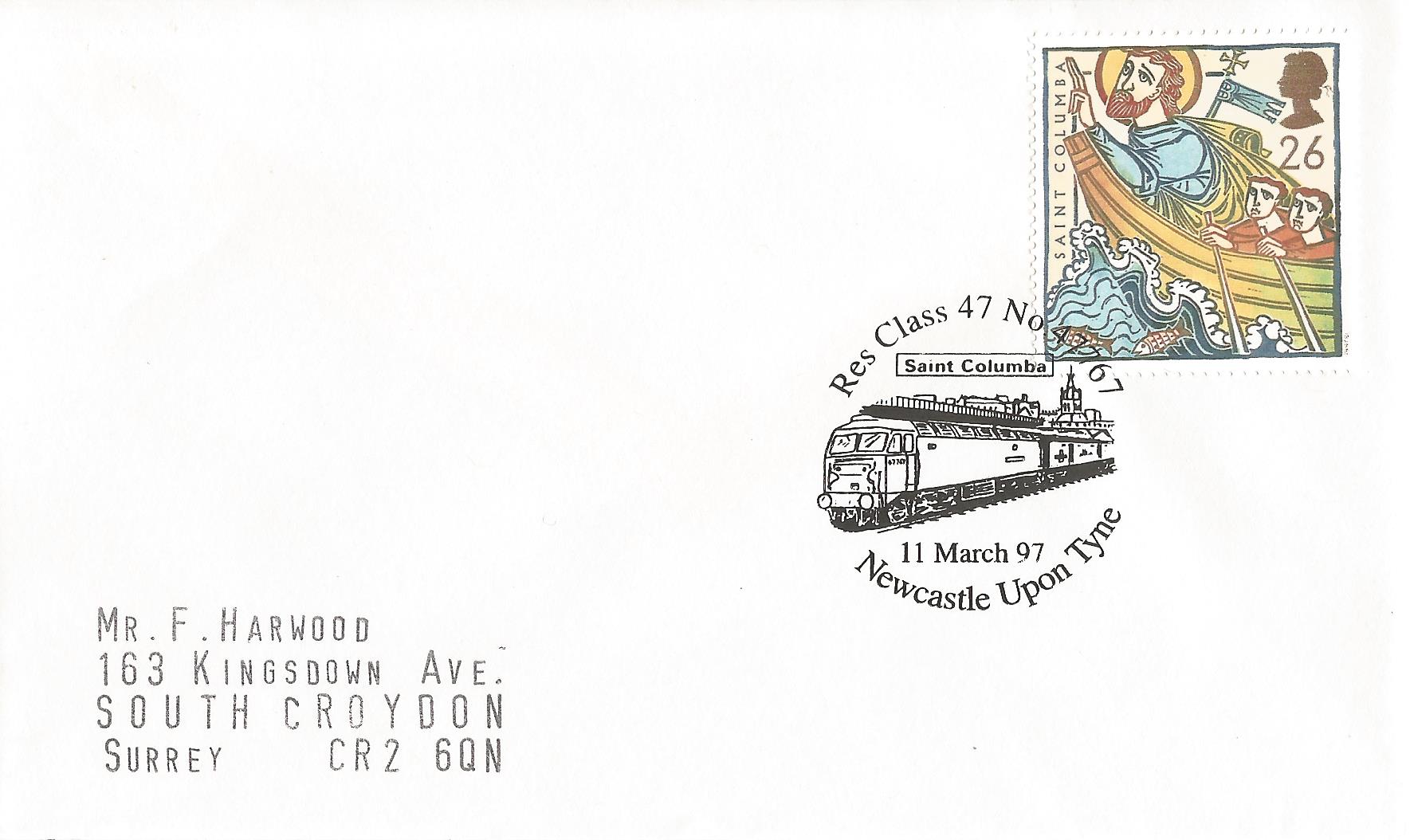 Res Class 47 No 47767 Saint Columba Newcastle Upon Tyne_10474