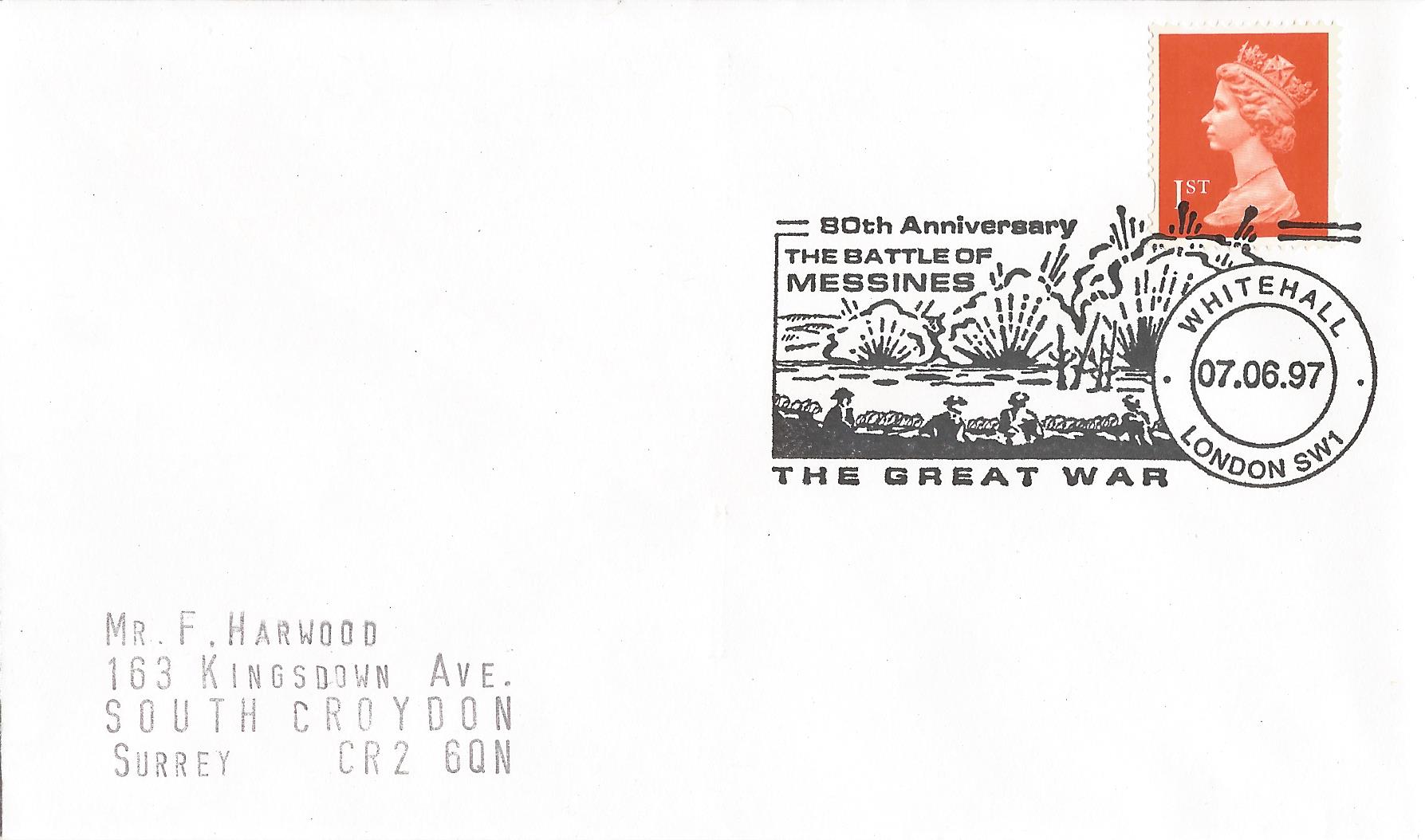 80th Anniversary The Battle of Messines The Great War Whitehall London SW1_10580